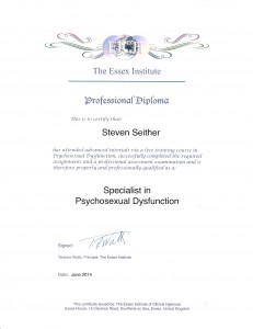 Essex Diploma - Sexual Dysfunction Specialist